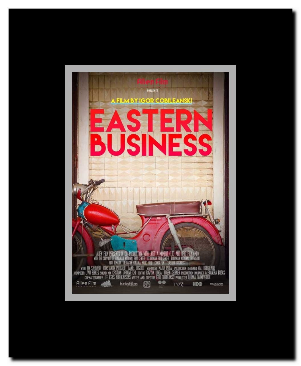 Eastern Business Framed Movie Poster
