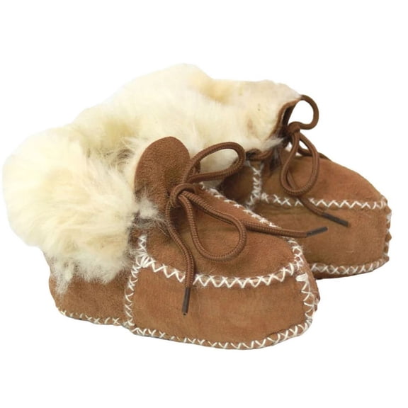 Eastern Counties Leather Boys/Girls Sheepskin Lace Up Boots