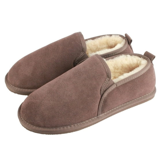 Eastern Counties Leather Mens Avi Sheepskin Hard Sole Slippers