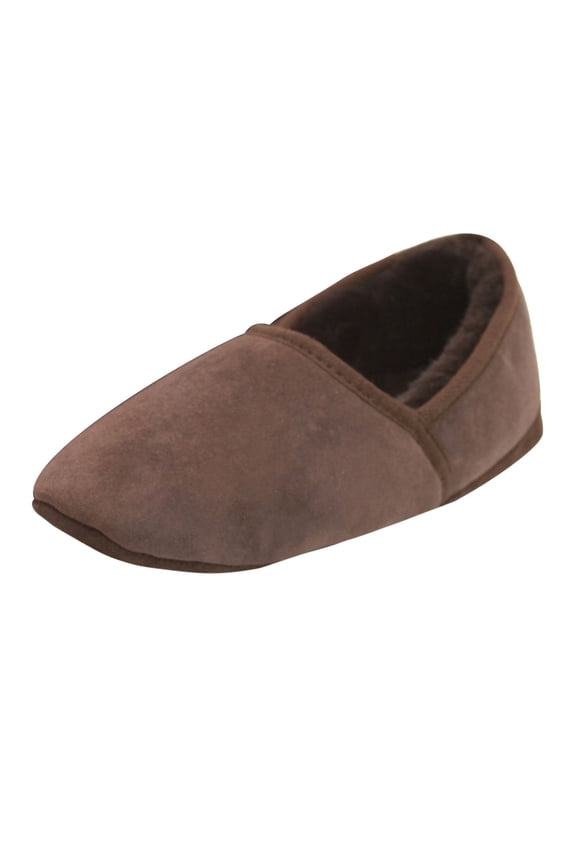 Mens Full Sheepskin Turn Slippers