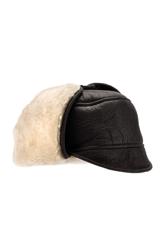 Mens Harrison Aviator Sheepskin Hat
