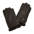 thumbnail image 1 of Eastern Counties Leather Womens Buckle Detail Sheepskin Gloves, 1 of 2