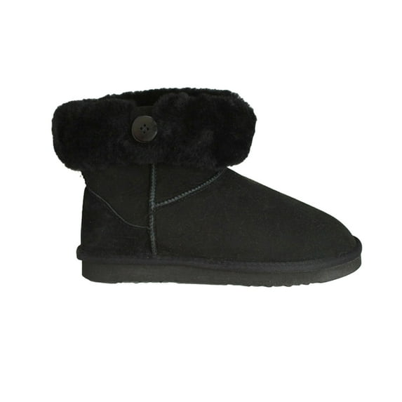Eastern Counties Leather Womens Freya Cuff And Button Sheepskin Boots
