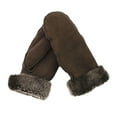 thumbnail image 1 of Eastern Counties Leather Womens Full Hand Sheepskin Mittens, 1 of 4