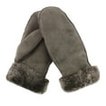 thumbnail image 1 of Eastern Counties Leather Womens Full Hand Sheepskin Mittens, 1 of 2