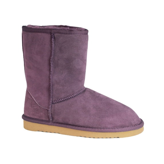 Eastern Counties Leather Womens Jodie Sheepskin Short Plain Boots