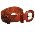 thumbnail image 1 of Eastern Counties Leather Womens Plaited Belt, 1 of 2