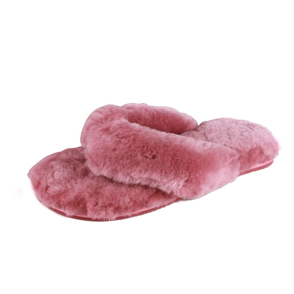 Eastern Counties Leather Womens Sheepskin Flip Flops