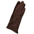 thumbnail image 1 of Eastern Counties Leather Womens Sian Suede Gloves, 1 of 2