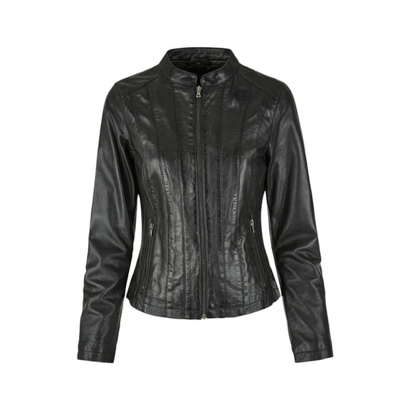 Eastern Counties Leather Womens Standing Collar Jacket