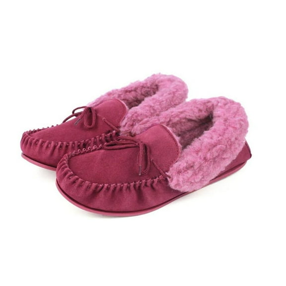 Eastern Counties Leather Womens Willow Suede Moccasins