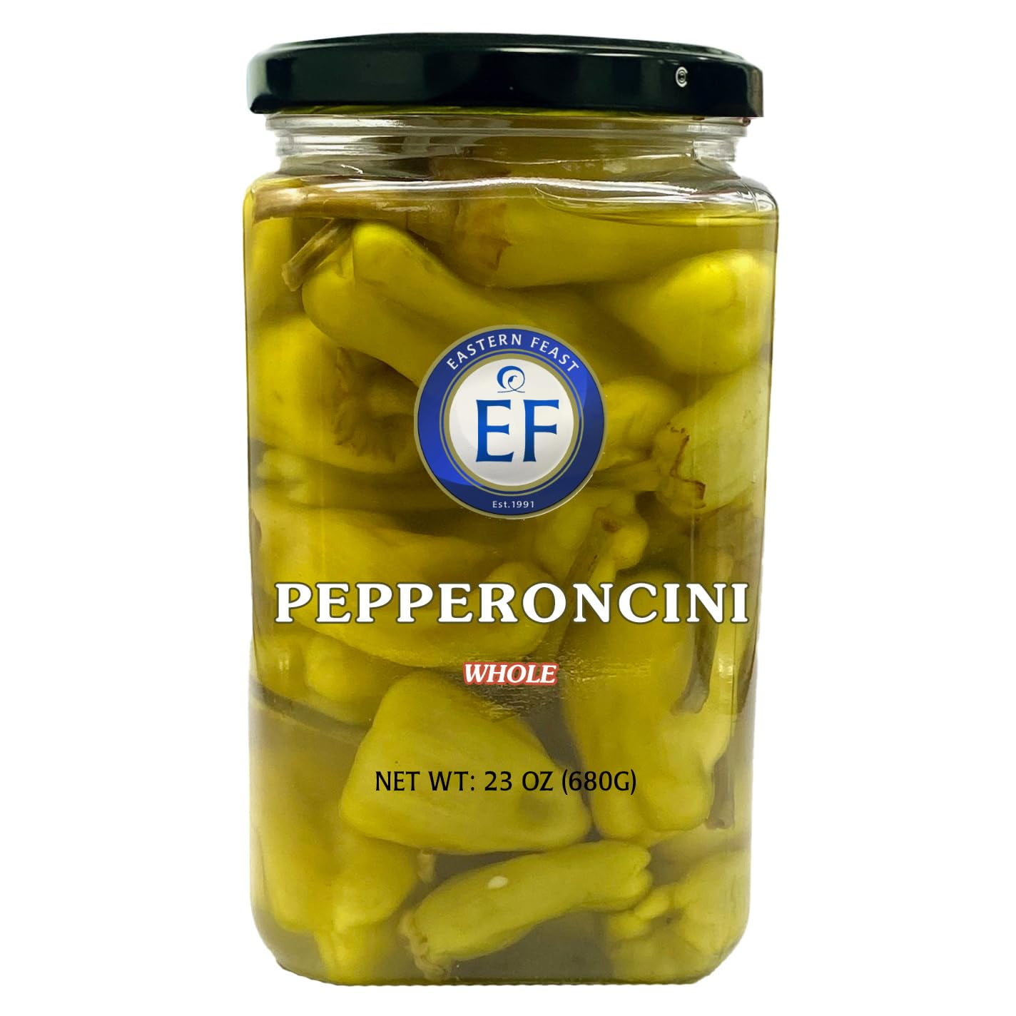 Eastern Feast - Whole Pepperoncini, Mild, 23 oz (680g) - Walmart.com
