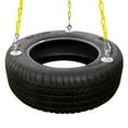 thumbnail image 1 of Eastern Jungle Gym 3 Chain Rubber Tire Swing with Adjustable Coated Chains, 1 of 7