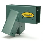 Eastern Jungle Gym Easy 1-2-3 A-Frame Swing Set Bracket Heavy Duty for EZ, Simple Install - DIY Swing Set Parts Green