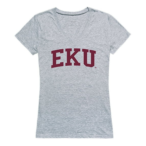 Eastern Kentucky Colonels Game Day Womens T-Shirt - Heather Grey, X-Large