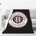 thumbnail image 1 of Eastern Kentucky University Blanket Large Luxury Fleece Soft Anti-Static Anti-Pilling Flannel Bed Blanket, 1 of 6