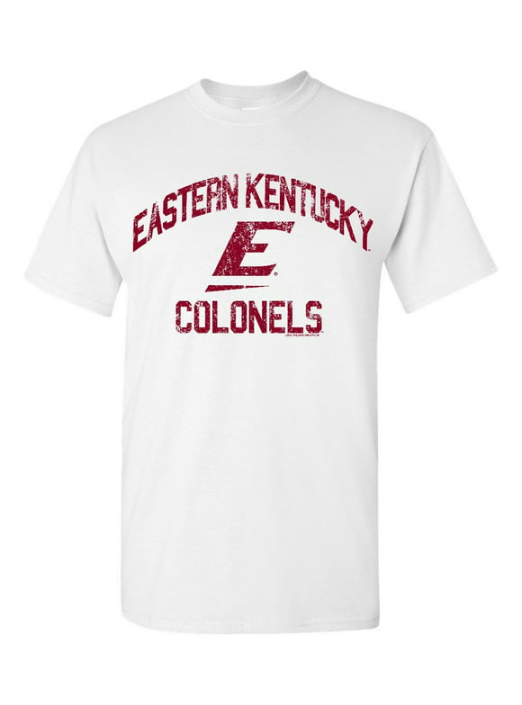 Eastern Kentucky University Colonels EKU Retro Distressed Logo Short Sleeve T-Shirt&nbsp;