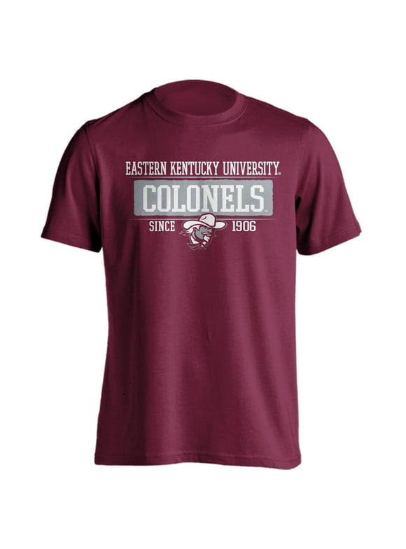 Eastern Kentucky University Colonels EKU Since 1906 Maroon Short Sleeve Large T-Shirt