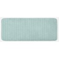 thumbnail image 1 of Eastern Kitchen Mat, Traditional Design Conceptual Art Sea Inspired Waves Retro Floral, Plush Decorative Kitchen Mat with Non Slip Backing, 47" X 19", Sky Blue White, by Ambesonne, 1 of 1