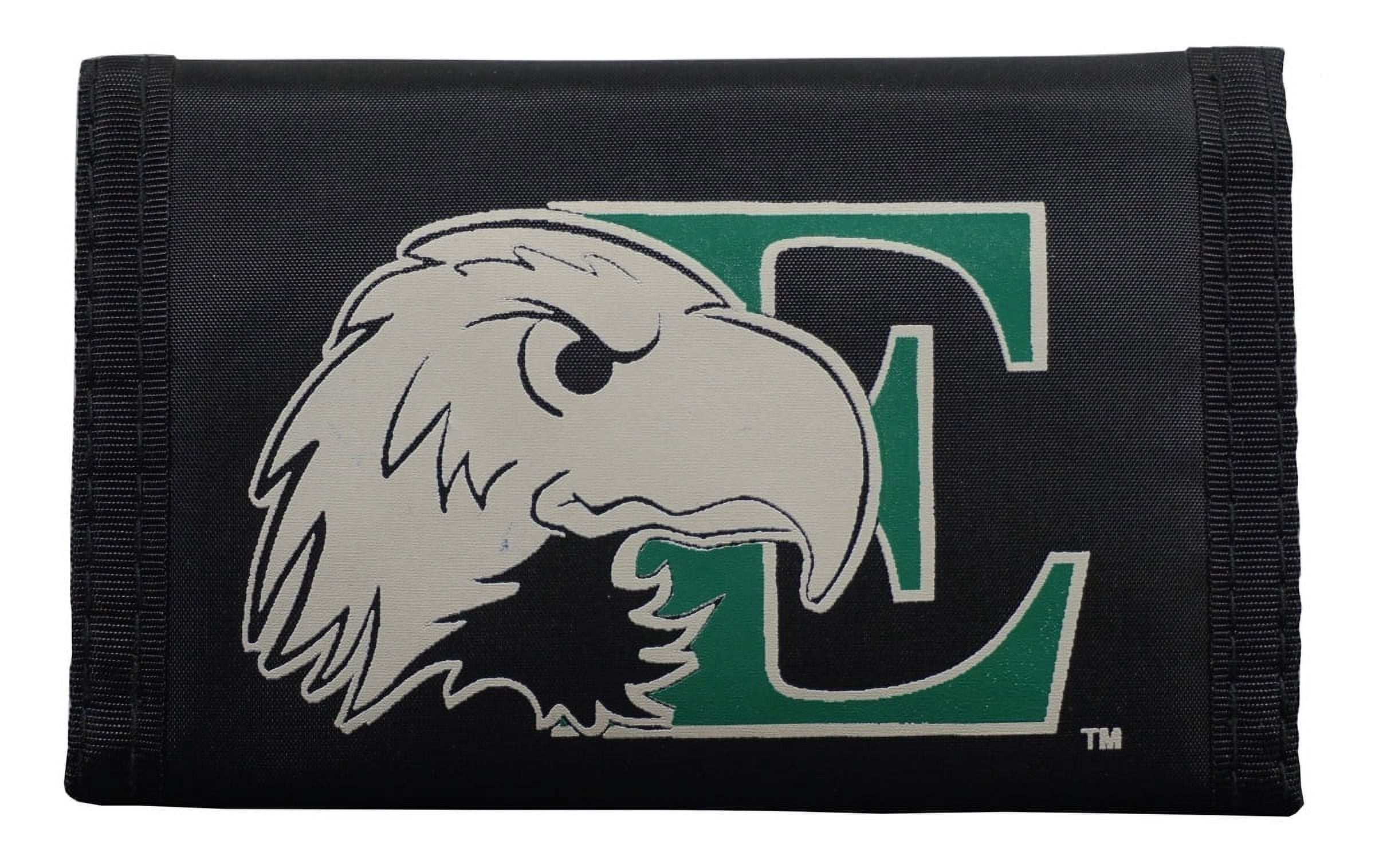 Eastern Michigan NCAA Eagles 3x5 Slim Nylon Trifold Wallet for both ...