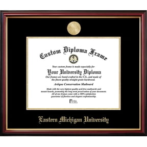 Eastern Michigan Petite Diploma Frame