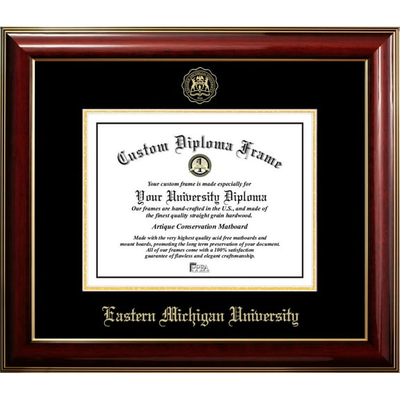 Eastern Michigan University Classic Diploma Frame