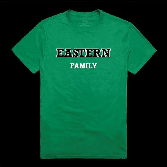 Eastern Michigan University Eagles Family T-Shirt, Kelly Green - Medium