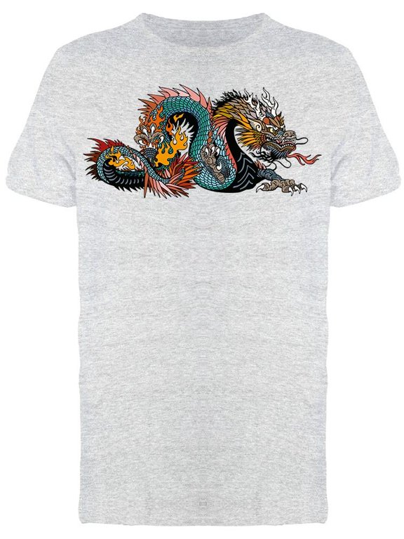 Eastern Mythological Dragon T-Shirt Men -Image by Shutterstock, Male x-Large