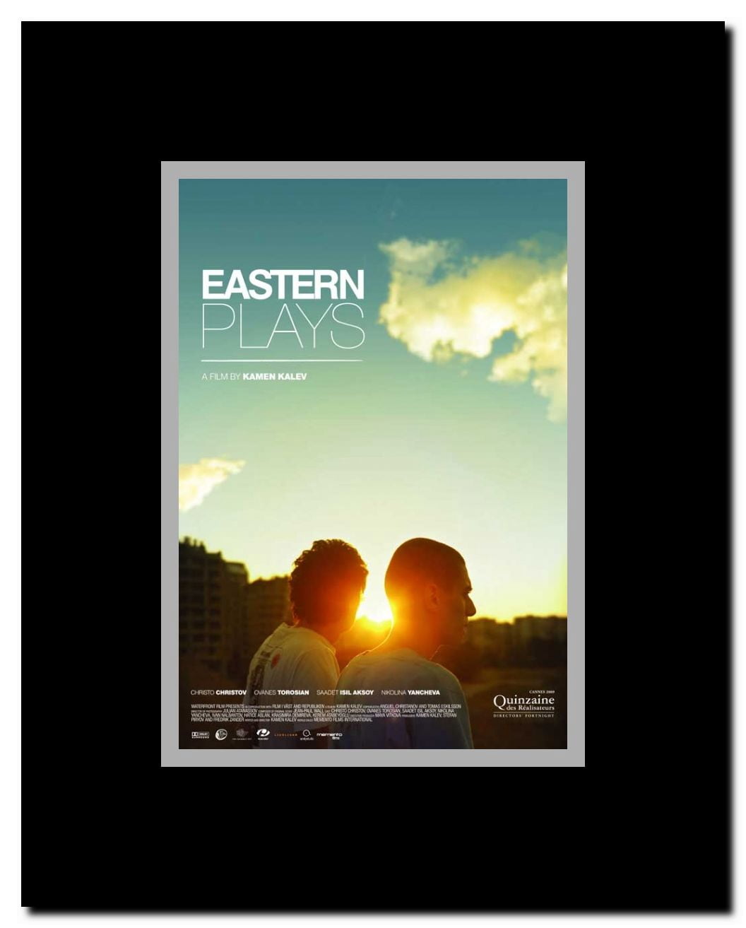 Eastern Plays Framed Movie Poster