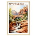 thumbnail image 1 of Eastern Print Devil's Bridge Poster, Sedona Poster, Devil's Bridge Wall Art, Vintage Travel Posters, City Wall Art, Stonehenge Gift, Travel Print, Travel Gift (UNFRAMED) 8x12, 1 of 1