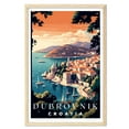 thumbnail image 1 of Eastern Print Dubrovnik Poster, Croatia Poster, Croatia Wall Art, Vintage Travel Posters, Travel Wall Art, City Wall Art, Croatia Gift, Travel Print, Travel Gift (Unframed), 1 of 1