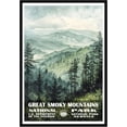 thumbnail image 1 of Eastern Print Great Smoky Mountains National Park Wall Art, National Parks Abstract Nature Landscape Forest Wall Art Pictures For Office Living Room (UNFRAMED), 16x24, 1 of 1