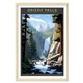 thumbnail image 1 of Eastern Print Grizzly Falls Poster, Kings Canyon National Park Poster, Grizzly Falls Wall Art, National Park Waterfall Posters, Travel Lover Gift (UNFRAMED), 16x20, 1 of 1