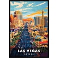 thumbnail image 1 of Eastern Print Las Vegas Poster, Nevada Poster, Las Vegas Wall Art, Vintage Travel Posters, Travel Wall Art, City Wall Art, Las Vegas Gift, Travel Print (UNFRAMED), 1 of 1