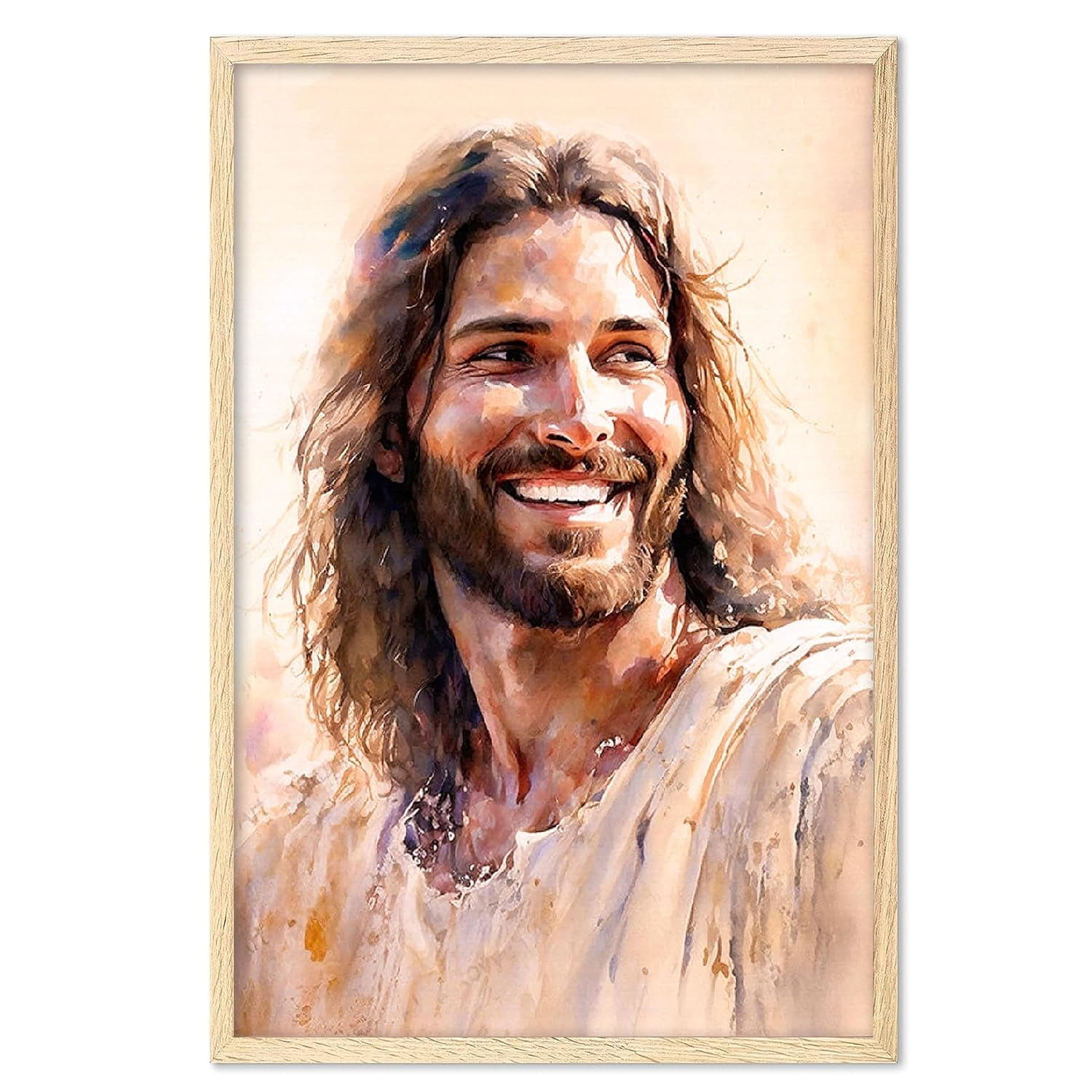 Eastern Print Laughing Christ, Christ's Smile, Jesus Picture, Jesus ...