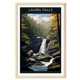 thumbnail image 1 of Eastern Print Laurel Falls Poster, Great Smoky Mountains National Park Poster, Laurel Falls Wall Art, National Park Waterfall Posters, Travel Lover Gift (UNFRAMED), 16x24, 1 of 1