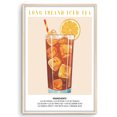 thumbnail image 1 of Eastern Print Long Island Iced Tea Cocktail Poster Art, Bar Cart Liquor Poster, Bar Art, Drinks Art Home Decor For Bar, Pub, Kitchen, Club, Cocktail Prints, Bar Posters (UNFRAMED) 8x12, 16x20, 1 of 4