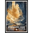 thumbnail image 1 of Eastern Print Mammoth Cave National Park Wall Art, National Parks Abstract Nature Landscape Forest Wall Art Pictures For Office Living Room (UNFRAMED), 11x14, 1 of 1
