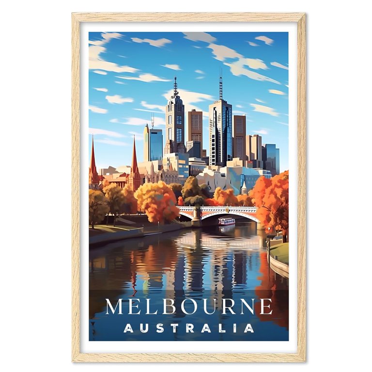 retro travel posters australia