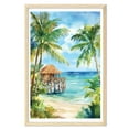 thumbnail image 1 of Eastern Print Montego Bay Jamaica Watercolor Wall Art, Jamaica Poster, Jamaica Travel Poster, Montego Bay art, Jamaica Beach Poster, Montego Bay Wall Art (UNFRAMED), 1 of 1