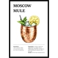 thumbnail image 1 of Eastern Print Moscow Mule Wall Art, Colorful Cocktail Wall Art, Bar Trolley Wall Art, Vintage Cocktail Poster, Love of Wine, Love of Cocktails, Colorful Boho Wall Art, Cocktail Poster (UNFRAMED), 1 of 1
