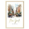 thumbnail image 1 of Eastern Print New York Poster Art Print, States Landscape Wall Art Decor, New York Travel Poster, City Wall Art, USA Travel Poster, Office Living Room Wall Poster (UNFRAMED) 11x14, 1 of 1