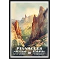 thumbnail image 1 of Eastern Print Pinnacles National Park Wall Art, National Parks Abstract Nature Landscape Forest Wall Art Pictures For Office Living Room (UNFRAMED), 20x30, 1 of 1