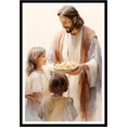 thumbnail image 1 of Eastern Print Portrait Of Christ Jesus Wall Art, Jesus portrait, Bible Posters, Religious Wall Art, Bible Posters, Christian Home Decor, Artwork God Pictures For Living Room (UNFRAMED), 18x24, 1 of 1