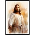 thumbnail image 1 of Eastern Print Portrait Of Christ Jesus Wall Art, Jesus portrait, Bible Posters, Religious Wall Art, Bible Posters, Christian Home Decor, Artwork God Pictures For Living Room (UNFRAMED), 16x24, 1 of 1