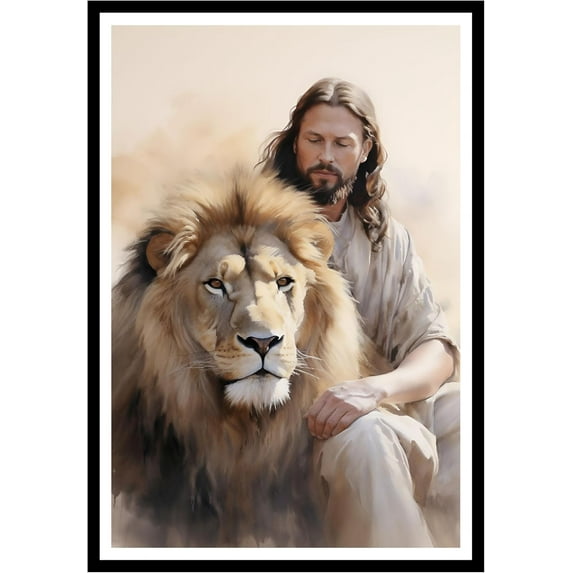 Eastern Print Portrait Of Christ Jesus Wall Art, Jesus portrait, Bible Posters, Religious Wall Art, Bible Posters, Christian Home Decor, Artwork God Pictures For Living Room (UNFRAMED), 24x36