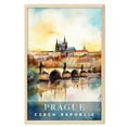 thumbnail image 1 of Eastern Print Prague Poster, Czech Republic Poster, Czech Republic Wall Art, Vintage Travel Poster, City Wall Art, Czech Republic Gifts, Travel Prints, Travel Gifts (UNFRAMED) 20x30, 1 of 1