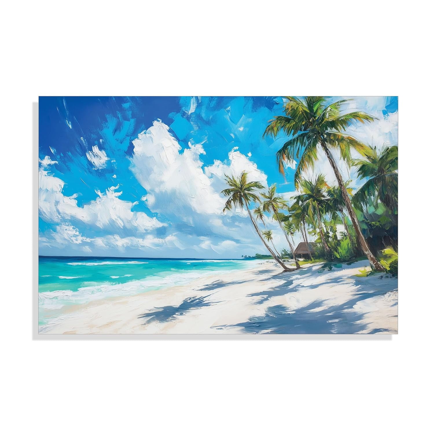 Eastern Print Punta Cana Watercolor Wall Art, Dominican Republic Poster