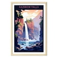 thumbnail image 1 of Eastern Print Rainbow Falls Poster, Wailuku River State Park Poster, Rainbow Falls Wall Art, National Park Waterfall Posters, Travel Lover Gift (UNFRAMED), 16x24, 1 of 1