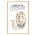 thumbnail image 1 of Eastern Print Revelation 5:5-6, Behold the lion, Scripture Art Wall Decor, Revelation Scriptural Prayer, Encouragement Verse, Christian Home Decor Wall Art(UNFRAMED), 24x36, 1 of 1